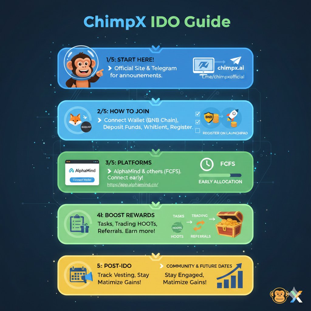 Gta_16k's tweet photo. @ChimpxAI
Start your ChimpX IDO journey by visiting the official site 👉 https://t.co/MNHUJyQvrp and joining their Telegram channel 👉 https://t.co/tFHr2gg0UH. These are the most reliable sources for official announcements and IDO details. https://t.co/jwwGH4SPkx