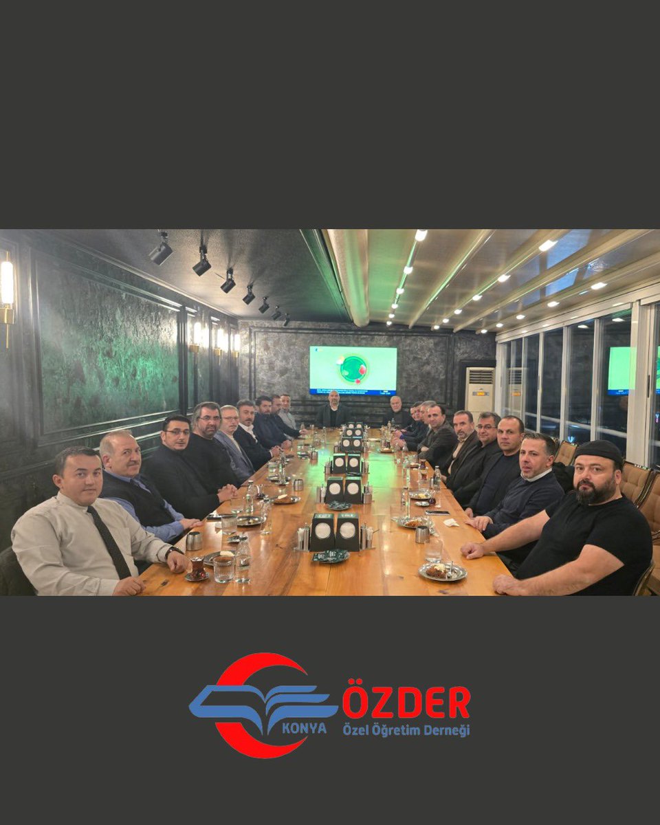 ozderkonya's tweet photo. Özder Konya Şubesi olarak 2025-26 Eğitim Öğretim yılı Ocak ayı aylık mutad toplantımızı Konya Güzide Eğitim Kurumlarının ev sahipliğinde gerçekleştirdik. 
Nazik ev sahipliğinden dolayı Güzide Eğitim Kurumları kurucusu Fatih Yıldırım beye teşekkür ederiz https://t.co/gdXX4BMBgv