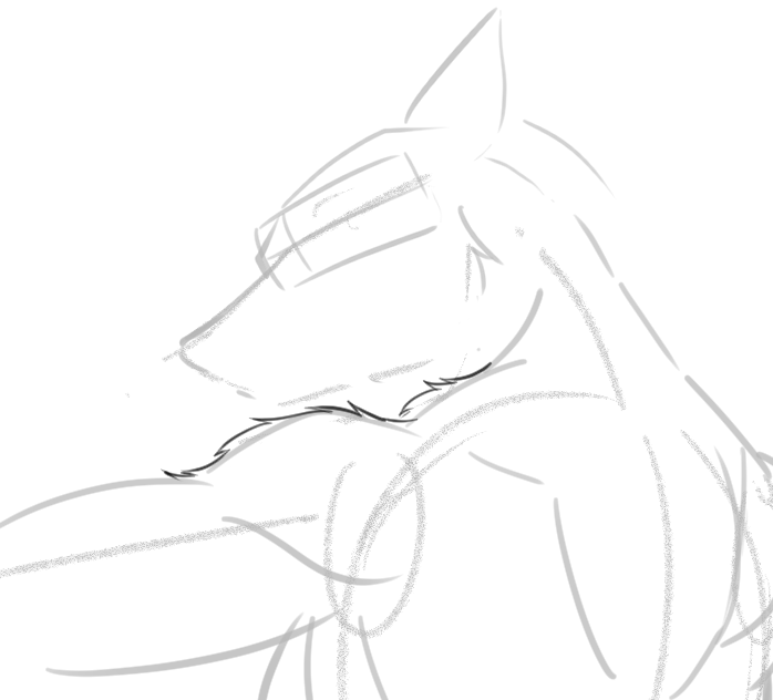 Whenever I start linearting a picture over my construction layers, I noticed that I always seem to start at the left-most shoulder and work out from there. I'm not sure why I do this, anyone else have a habit like that?