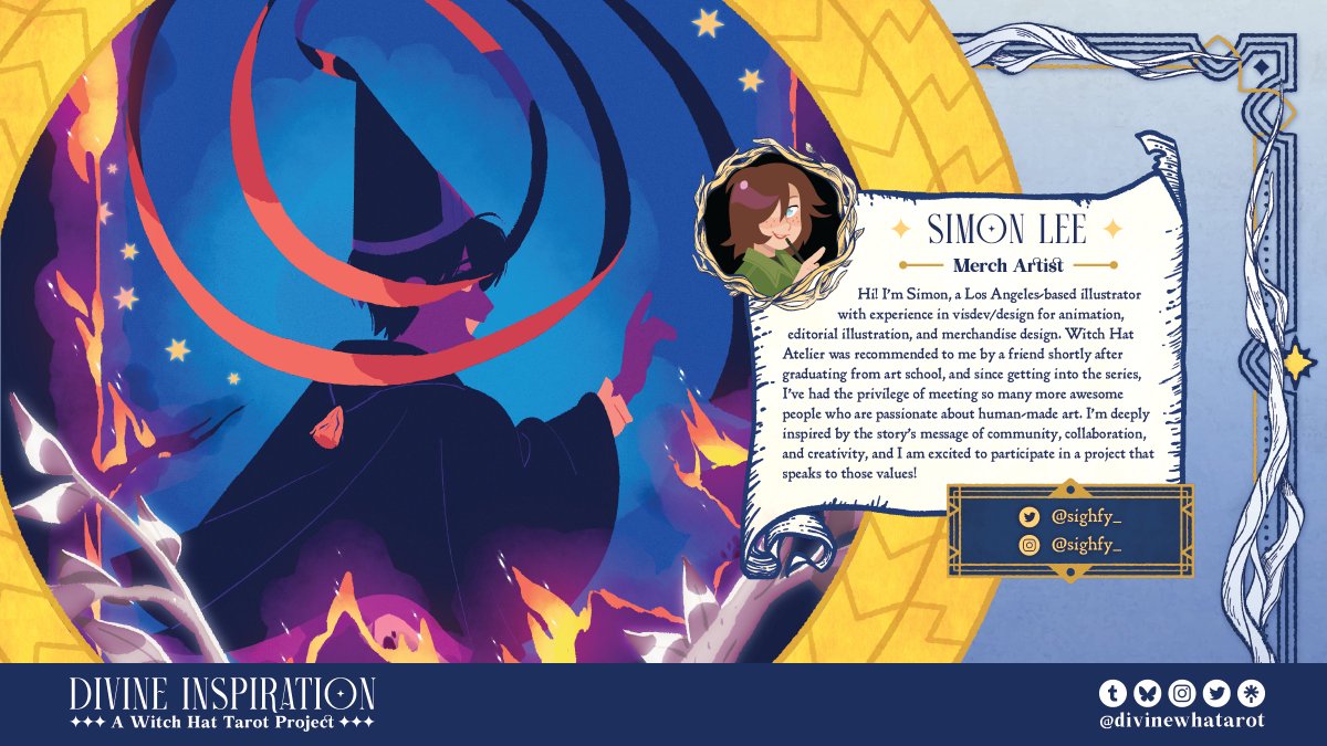 Divine Inspiration: A WHA Tarot Project ✶⋆.˚ tweet media