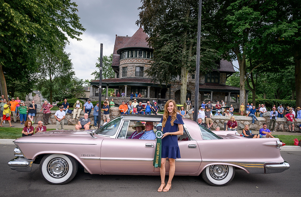 This 1959 Imperial Crown was the Chrysler Corporation’s luxury marque. Standard features included a six-way power seat and power windows.