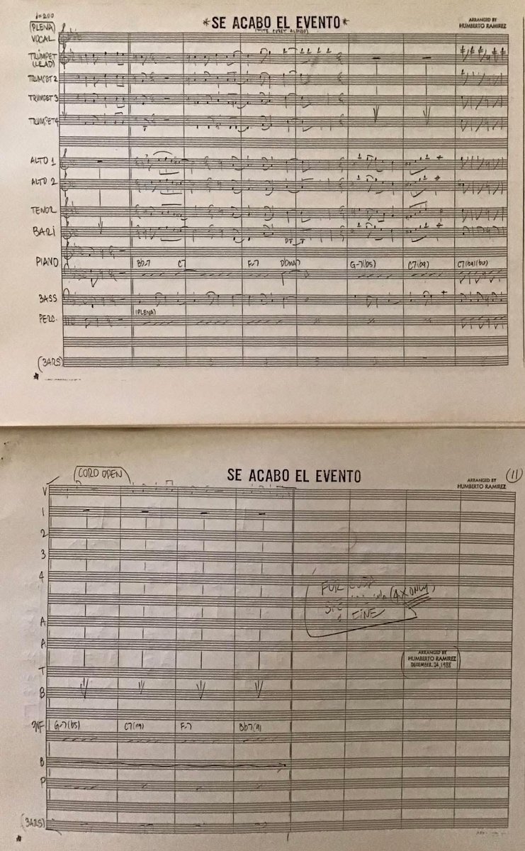 Tite Curet Alonso no solo escribió canciones de amor, de pobreza, sobre la desigualdad y sobre temas sociales.
También escribió sobre temas políticos.
Luego del evento electoral de 1988 Tite escribió esta plena y me recomendó para que hiciera el arreglo.