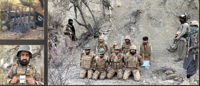 Shameful how easily pakistani forces surrender no matter who the opponents are.