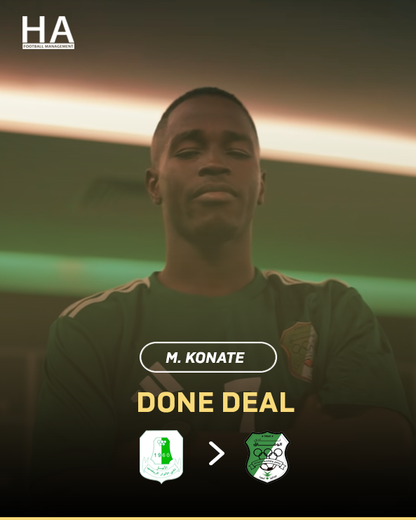 HA_FootballMana's tweet photo. Done Deal โ
Weโre proud to have successfully completed the transfer of our talented player, Mouhamadou Konate, to Al-Wefaq SC from Al-Anwar SC. ๐ธ๐ณ๐ฑ๐พ
We wish all the best to him on this new chapter, and let's continue to shine. โก๐ขโช
#HAFootballManagement #LibyanPL https://t.co/btz5F0SQII