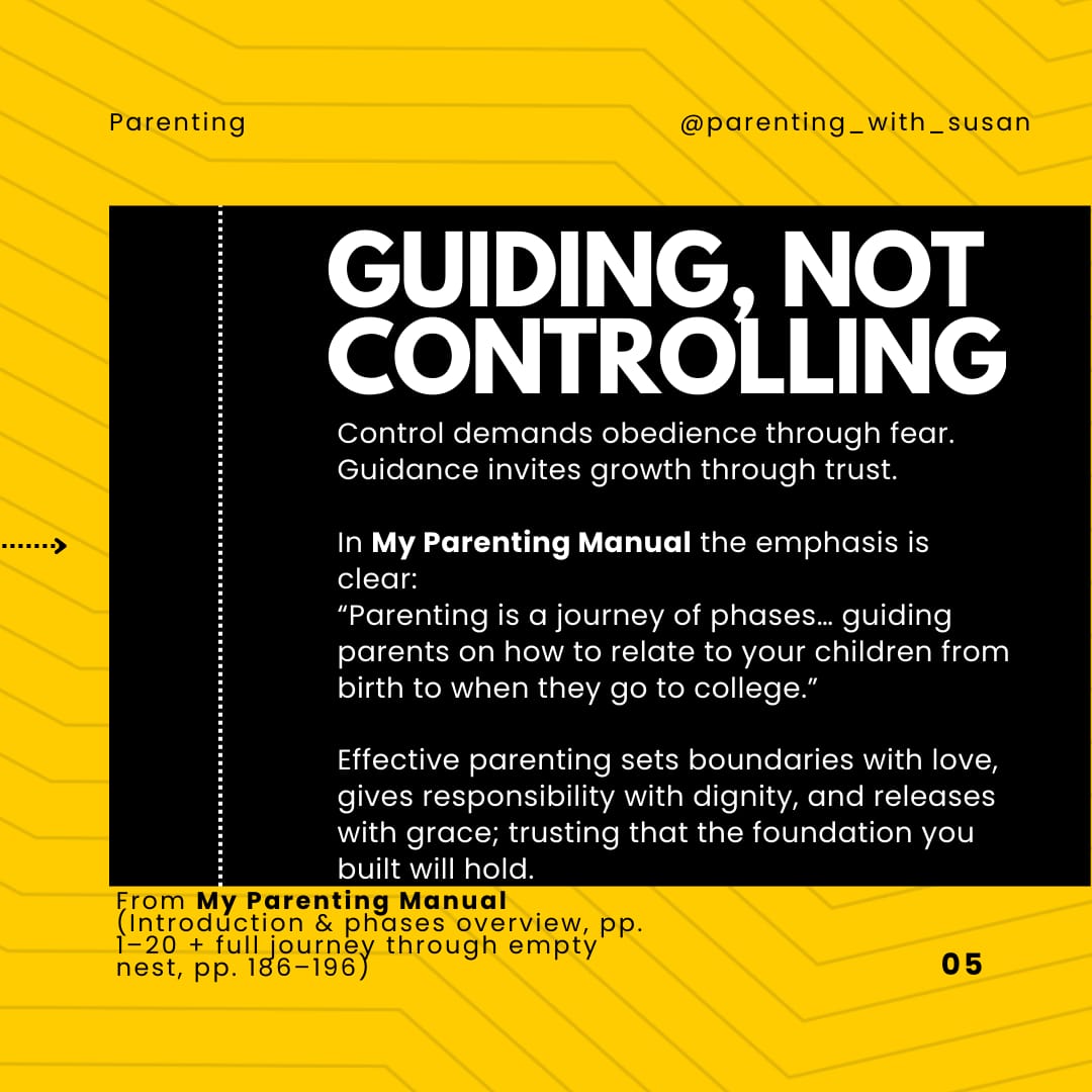 ParentWithSusan's tweet image. Control creates fear. Guidance builds trust.
Boundaries matter, but so does dignity.

#EffectiveParenting #TeenParenting #FamilyLeadership #ValentinesDay