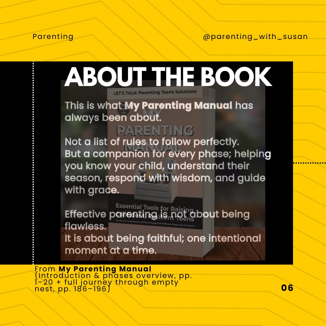 ParentWithSusan's tweet image. Parenting is a long journey, not a single moment.
Consistency over time shapes character more than occasional intensity.

#EffectiveParenting #TeenParenting #FamilyLeadership #ValentinesDay