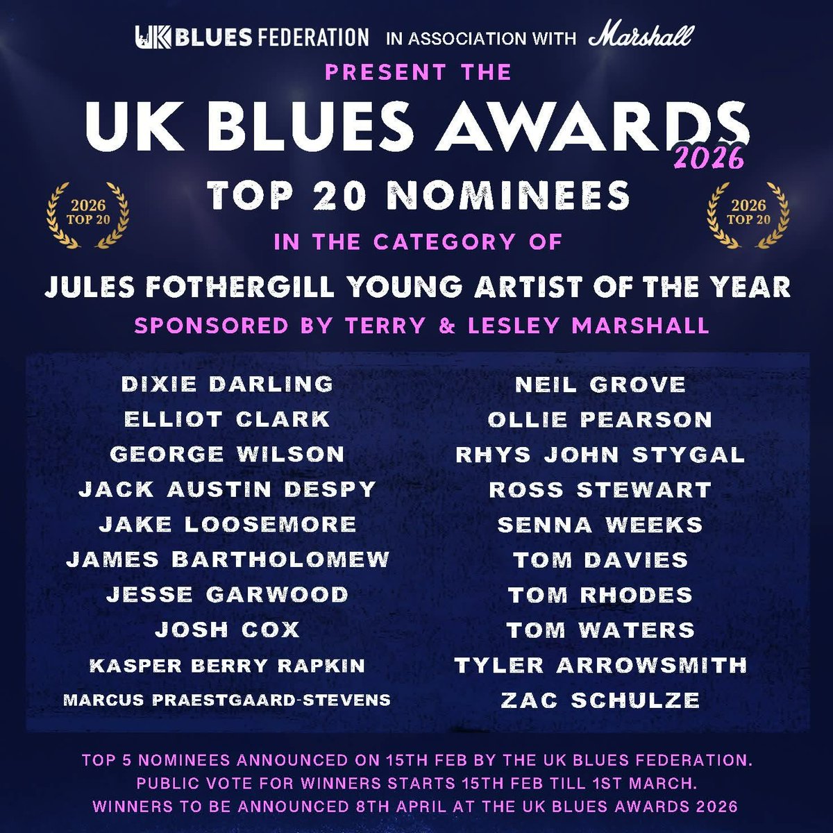 BrumpicsV's tweet photo. George Wilson live at The Troubadour Lounge in Cotteridge https://t.co/SdMwgaxqsR via @YouTube

14 year old blind musician George Wilson has been nominated in the top 20 for the @UKBluesFed Young Artist of The Year Award. https://t.co/cDEYwhwAIn