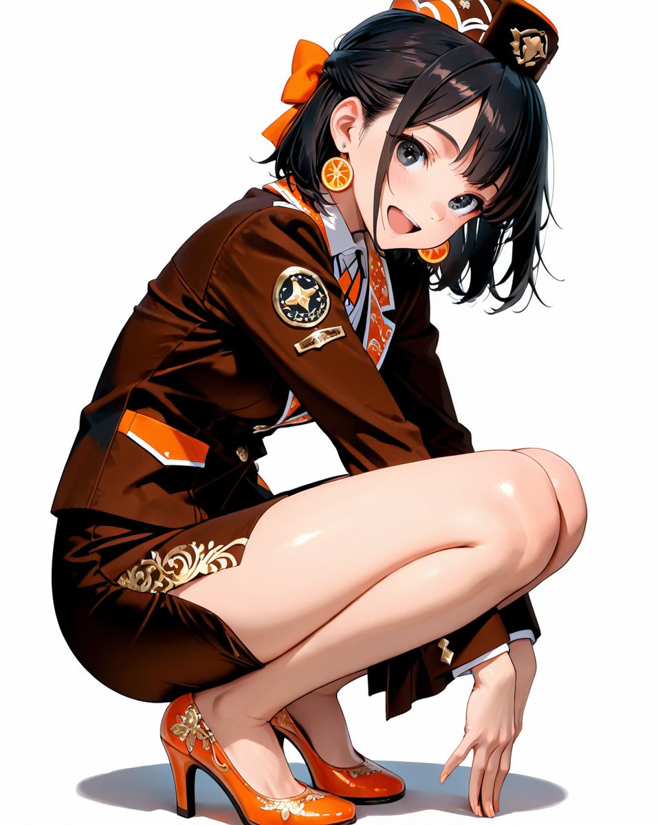 今朝は空港スタッフ……？🙄 ののちゃのAIさん、中に男性入ってる