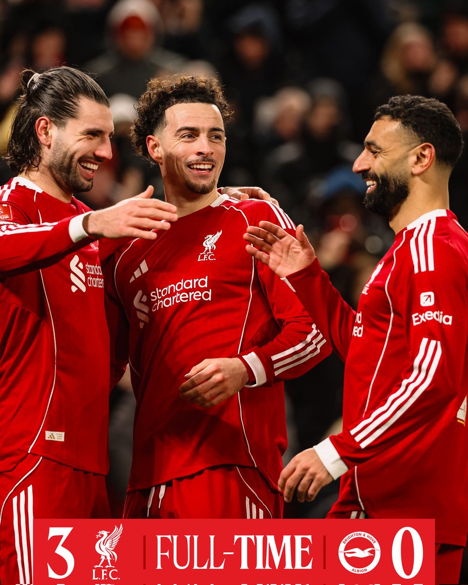 Anfield masterclass! Liverpool brush Brighton aside 3-0.