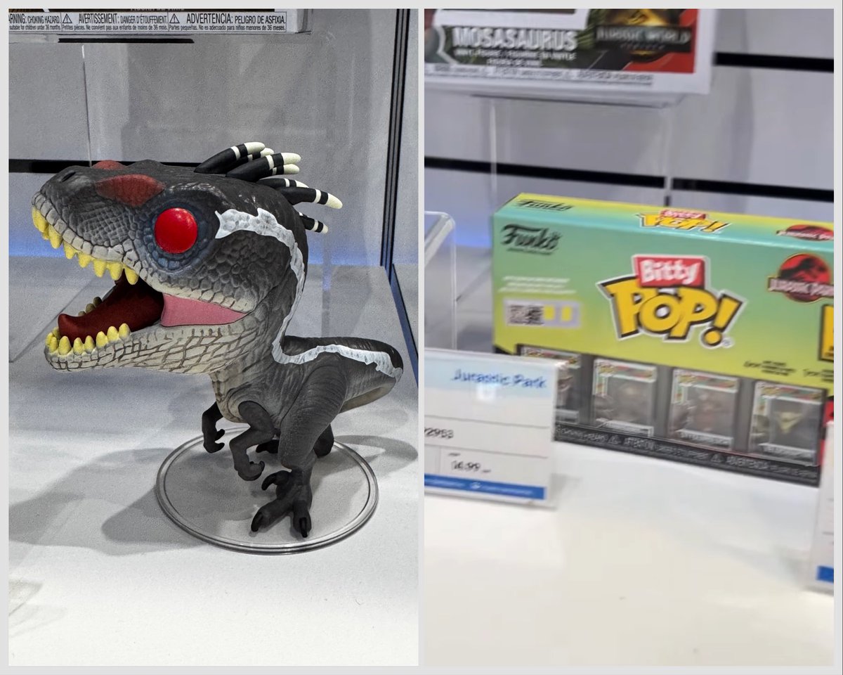DisTrackers's tweet image. First look at new Jurassic Park Pops!
.
Credit @itsjustjames19 
#JurassicPark #Jurassic #FunkoPop #Collectibles #Funko