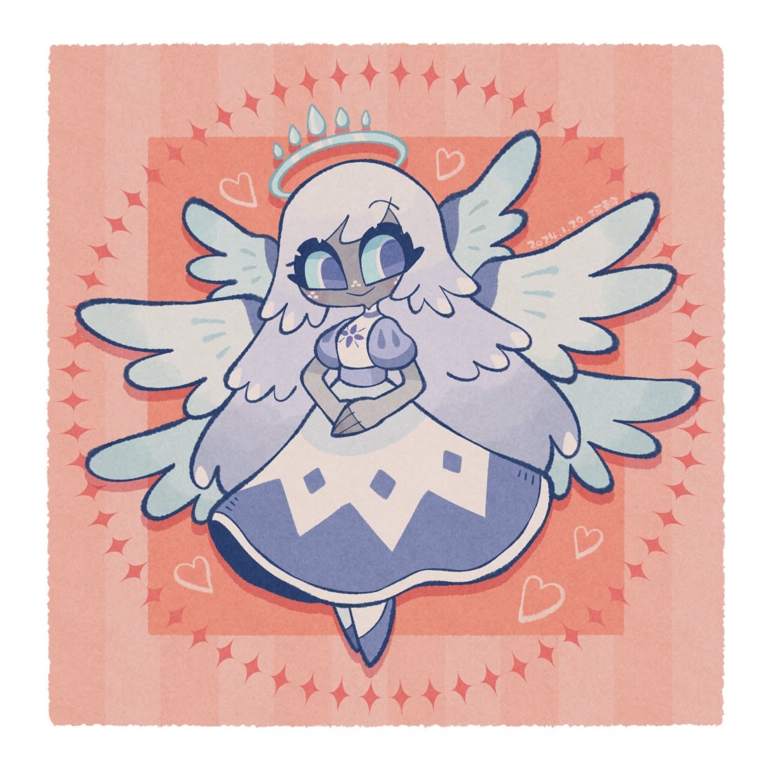 "Happy Valentine’s Day!" 💕✨

"I hope your day is filled with sweet treats, warm hugs, and maybe a little heart-fluttering magic~ And just to clarify—today has nothing to do with Valentino. Different vibe entirely!"

"This is about love, kindness, and all the warm fuzzy feelings