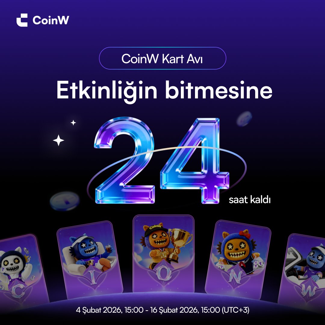 CoinW Global Türkiye Topluluğu 🇹🇷 tweet media
