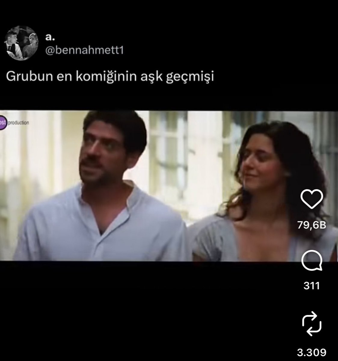 bu reelsi beğenen 79,6k kişinin kendisini grubun en komiği sanması mı yoksa ıssız adam sanması mı daha üzücü karar veremiyorum