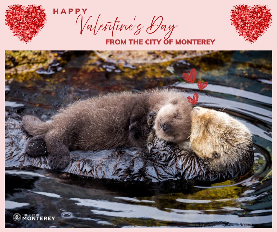 Happy Valentine's Day from the City of Monterey!