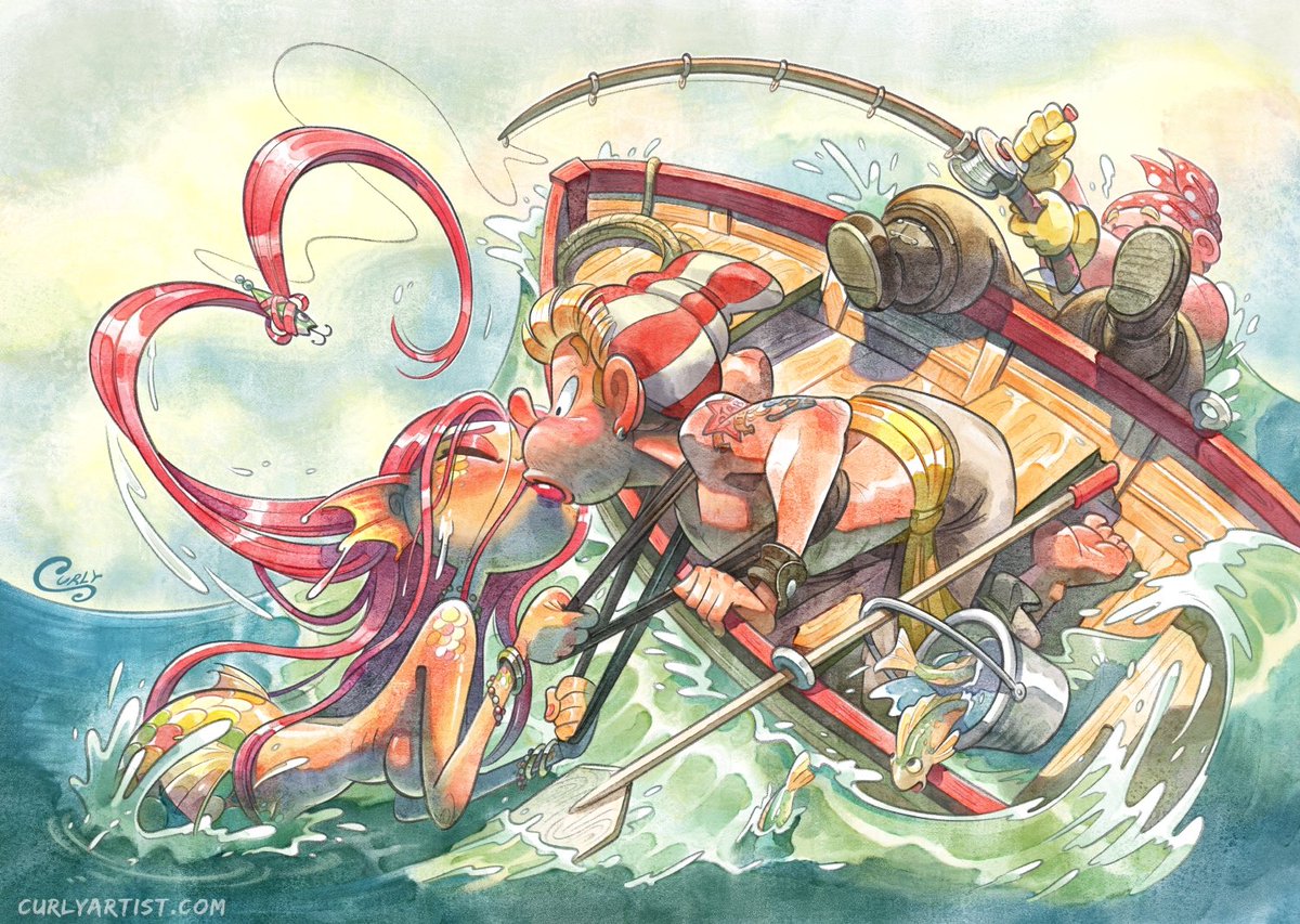 A Pirate named Curly tweet media