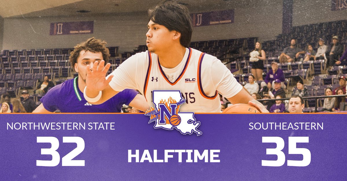 NSUDemonsMBB's tweet image. Demons down at the half

#ForkEm x #DemonTime