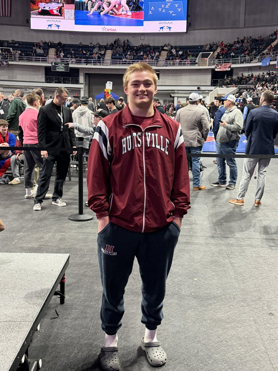 Congratulations to STATE PLACER Tripp Raleigh! What a leader and all around great young man ! 
Tripp had an amazing Senior season. 
#GBR #theHSV #PantherWay🐾