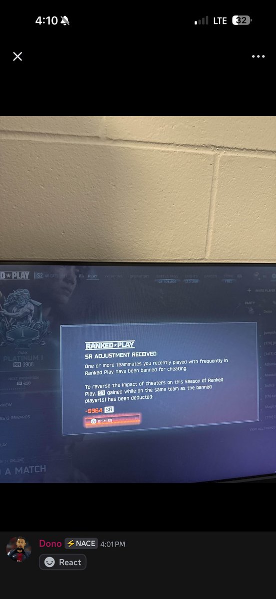 ItzMeFog's tweet photo. THIS GOT POSTED IN A DISCORD IM IN LMAOOO #charlieintel #codranked #rankedplay https://t.co/K5CdZNQ8Nu