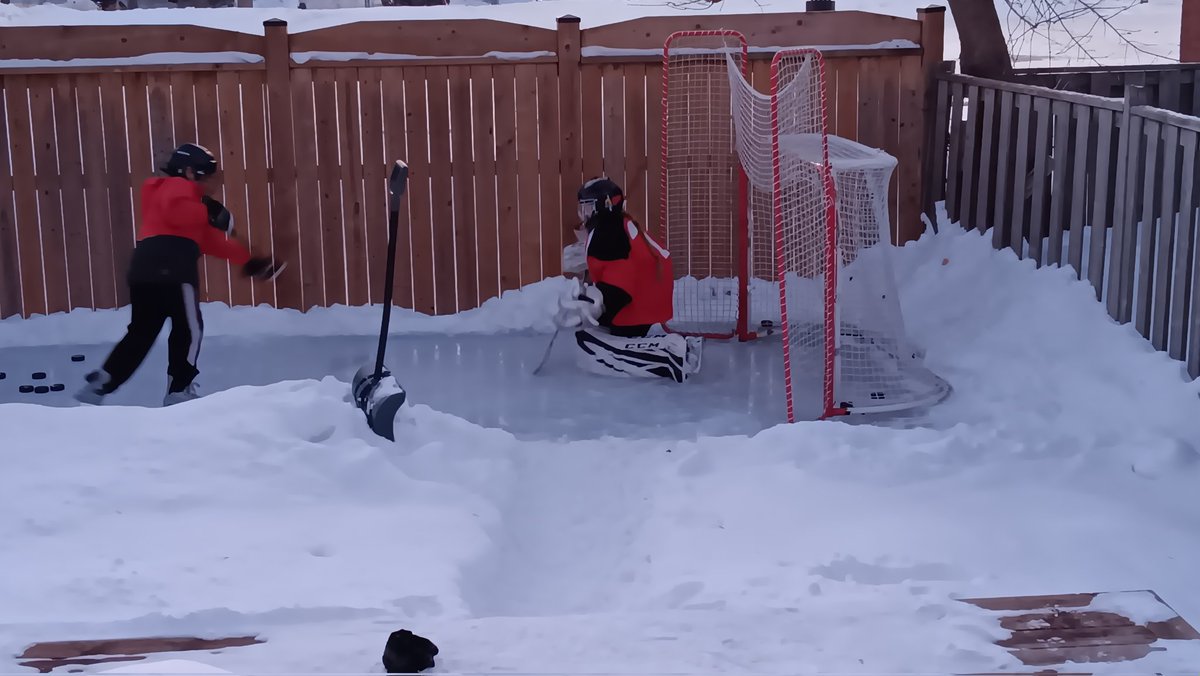NoelASterne's tweet photo. And last weekend, our friends came for a visit,  which meant Nikki and Josh got to play on the backyard pad https://t.co/acMYW4Va00