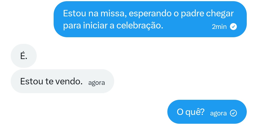 hj ela foi atentar a mulher até na igreja pqp