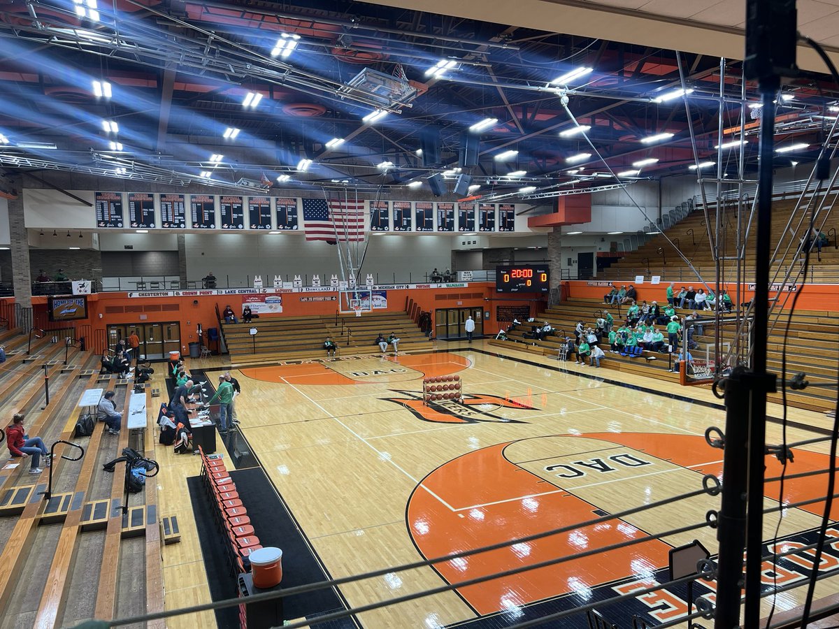 Coachmoore3's tweet photo. La Porte HS 2a and 4a Regional games . 
On air Andrean vs Bremen 4 pm and Crown Point vs Penn 7pm . @Jedtv https://t.co/aGAxoo78Qk