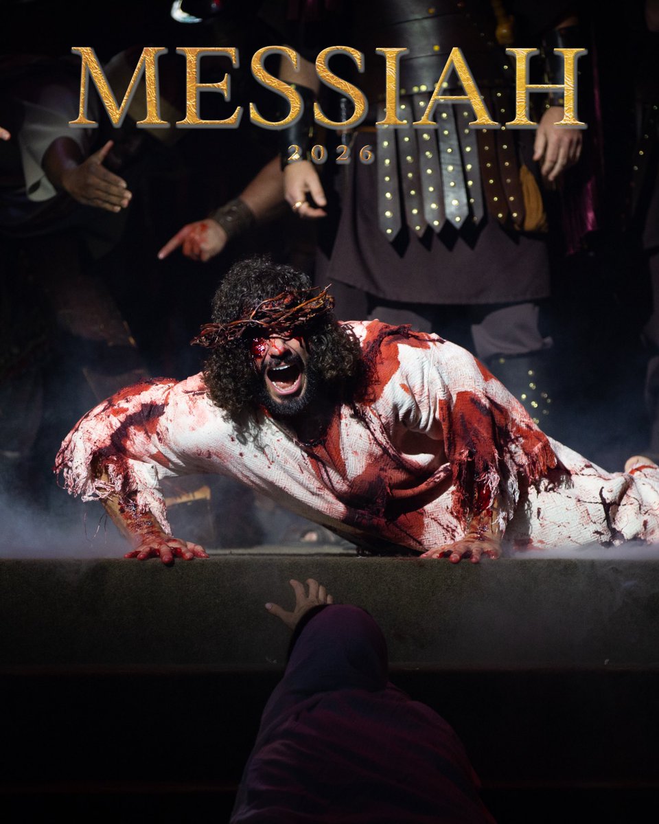 POAlex's tweet photo. His love.
Our savior.
MESSIAH 

Tickets are on sale NOW! Get yours today.

MESSIAH tickets &amp; info at
https://t.co/itjJKGF0Qk

Messiah Performance Dates:
Week1: March 19-22
Week 2: March 26-29
Week 3: April 2-5 https://t.co/KiJToh6AiR
