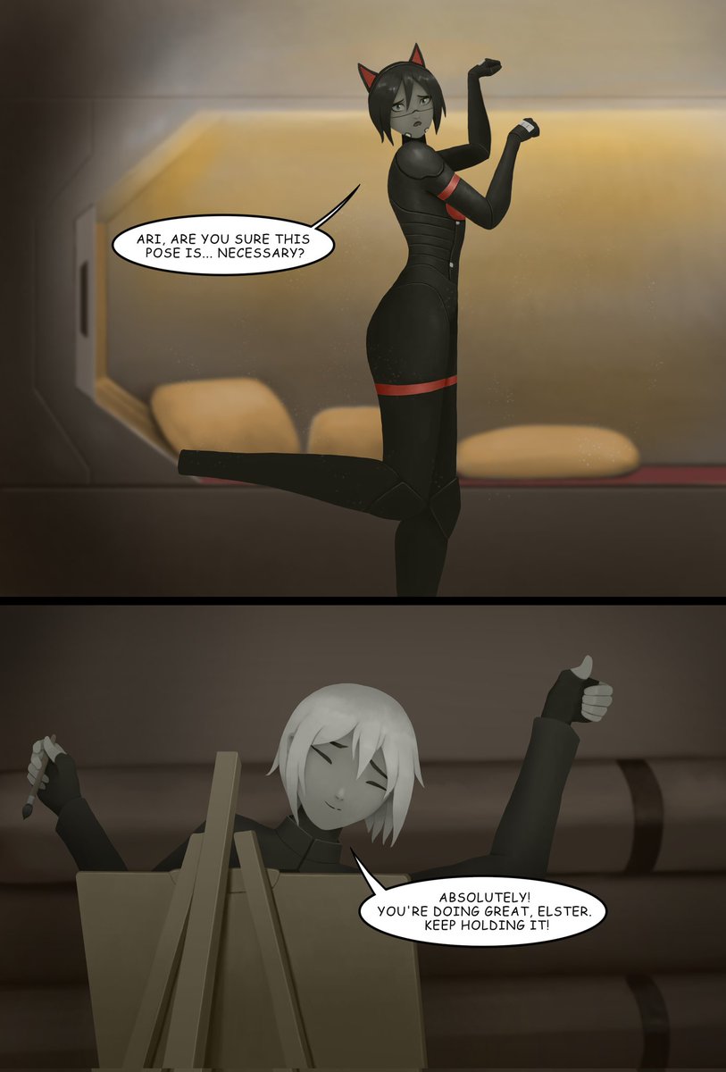 CodenamePotat0's tweet photo. A slightly embarrassing pose

#signalis #signalisfanart https://t.co/Q4ObqN0PhR