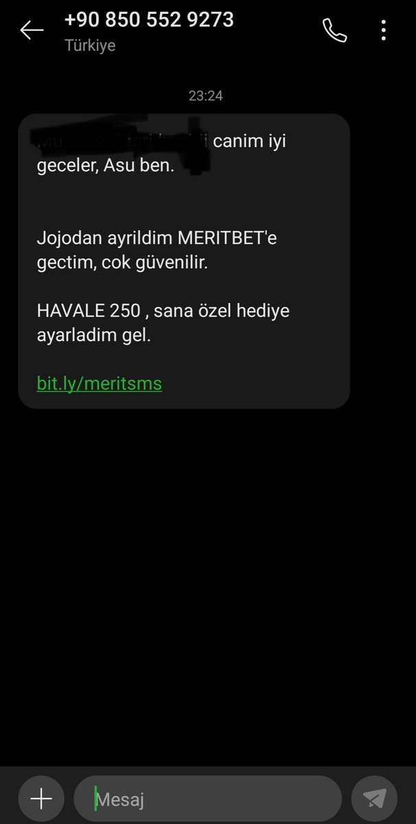 Bizim 14 şubat mesajı