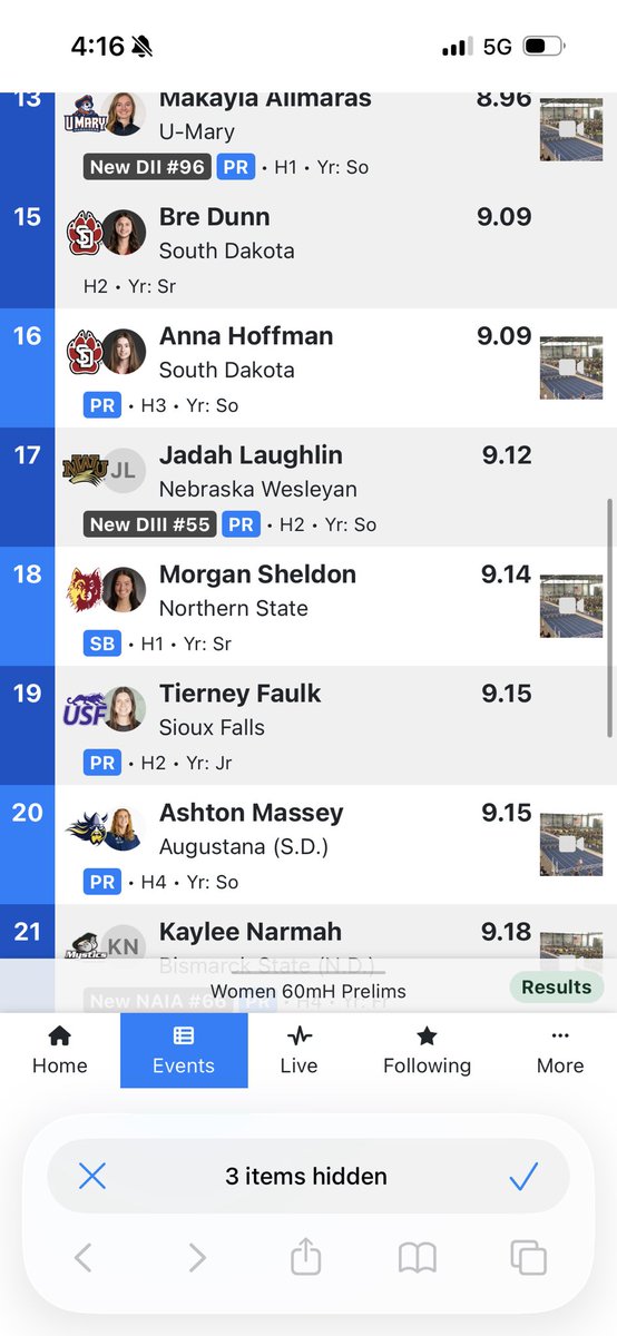 Nebraska Wesleyan Track & Field/XC tweet media