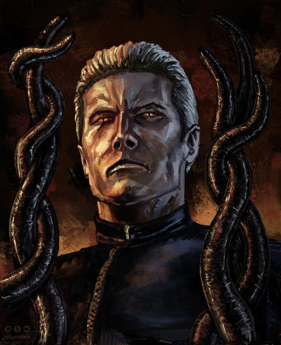 Wesker with tentacles for y'all

#AlbertWesker