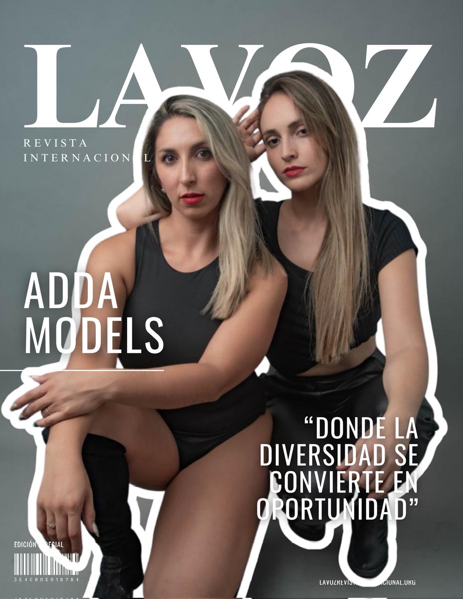 #LaVozRevistaInternacional 

ADDA MODELS 🇦🇷

⭐ @addamodelss @addapromotor @deborahspr @alexnicolettii

🌐  lavozrevistainternacional.org/emprendimiento…

👉🏻 Web: lavozrevistainternacional.org
📱 Contacto Revista La Voz: +51 991981686 (WA)
🎓 Director La Voz: <a href="/ccancharez/">Christian Martin Cancharez Aguirre</a>