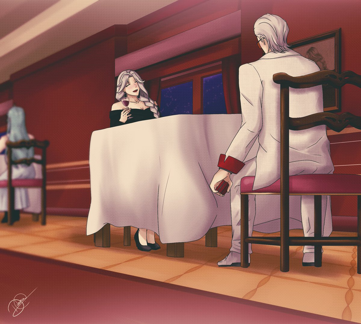 dama_arts's tweet photo. I also did an art of QueenX for Valentine's Day 🥰❤️ https://t.co/dvnmHmhz1r