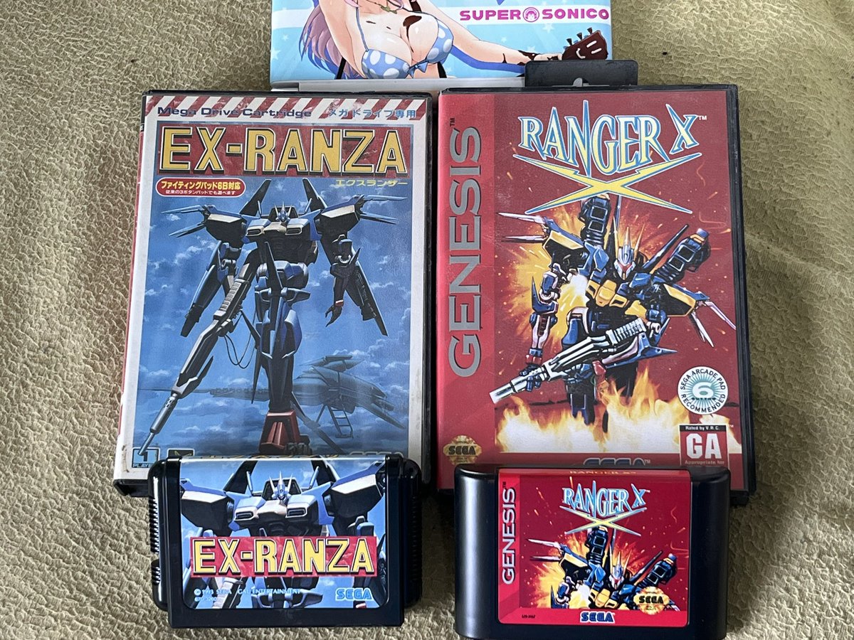エクスランザー #rangerX #メガドライブ #GENESIS メガドライブが得意