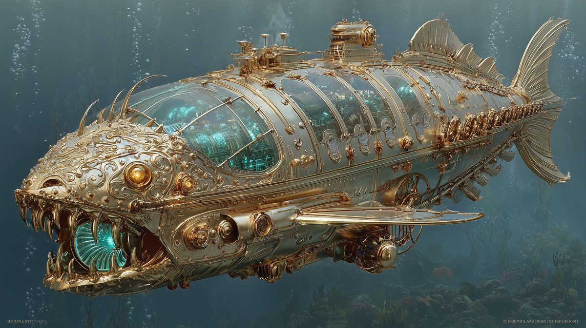 QT your Steampunk Underwater
