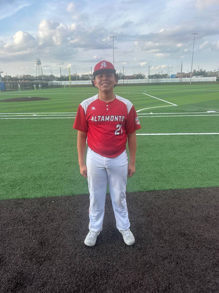 PW_Players's tweet photo. Adrian Arcano 
Altamonte Baseball Academy

4 innings pitched 1 earned run

⁦@AltamonteABA⁩
@prospectwire
#PWBaseball🏛️⚾️
#PWPoG https://t.co/Jq2vNUD5Mk