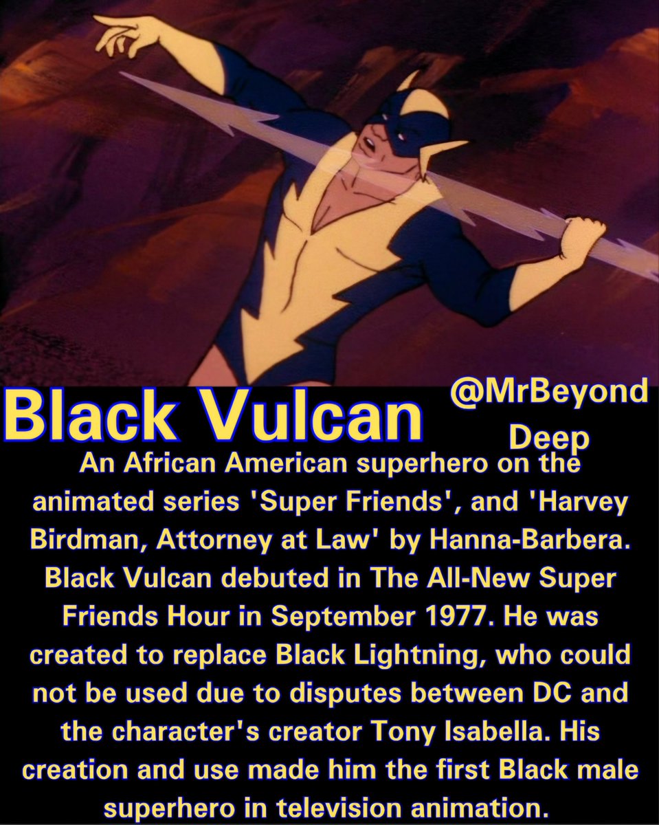 MrBeyondDeep's tweet image. #Black #BlackHistory #History #BlackHistoryMonth #BlackVulcan