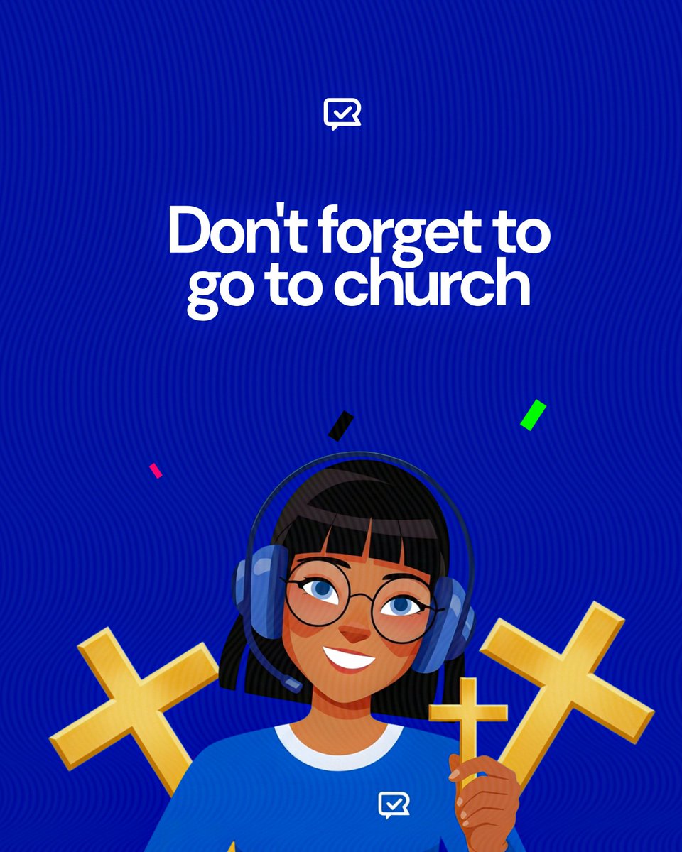 THIS IS YOUR TO SET THAT REMINDER NOW 

Go and have a silent moment with God 

Recollyai is your go-to tool, she's very active and much accessible to anyone and anytime.

So this is your sign to remind that  friend of yours who hasn't gone to church in a long time using