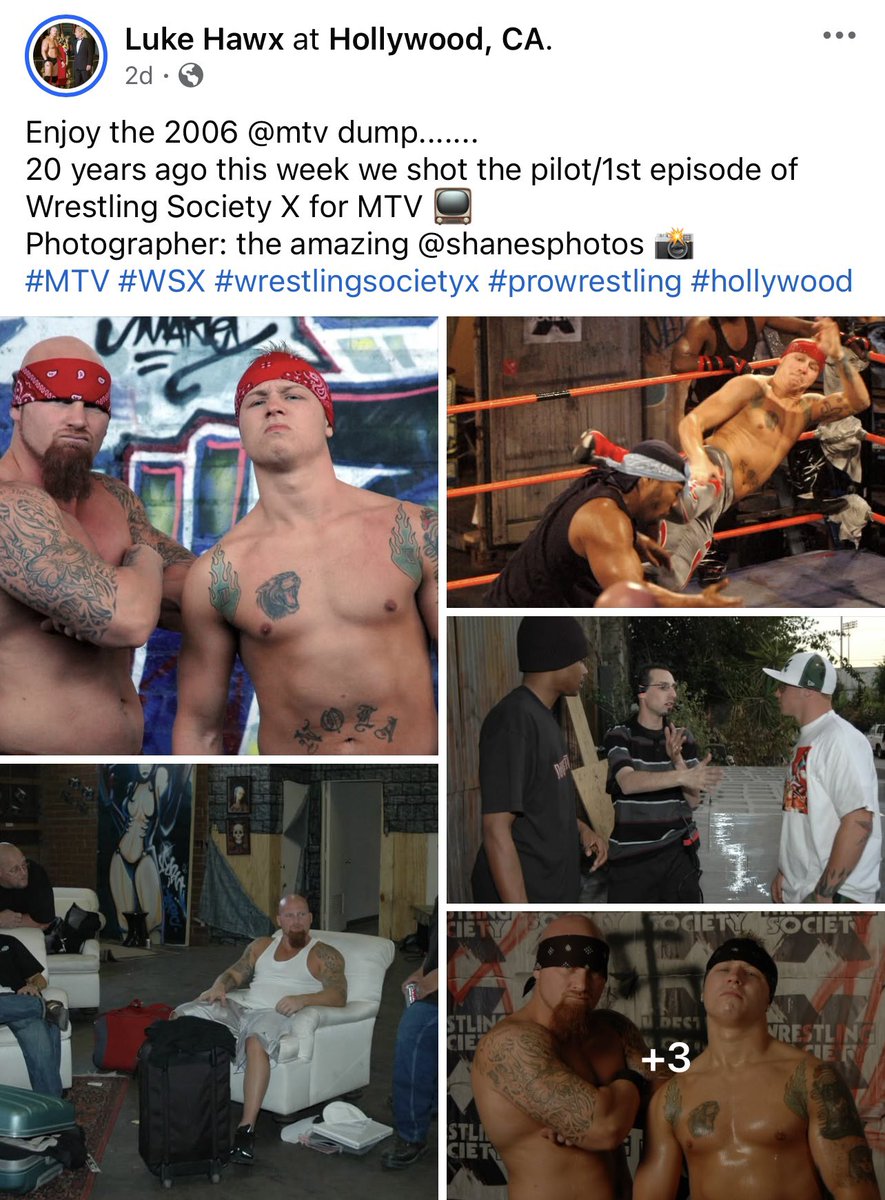 Wrestling Society X tweet media