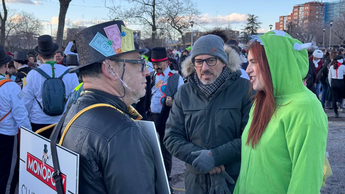 El Carnaval de #Alcorcón vuelve a llenar las calles de nuestros barrios de vida, alegría, reivindicación, música y baile. 

Un día donde la participación y la comunidad lo son todo, señas de identidad alcorconeras 💛