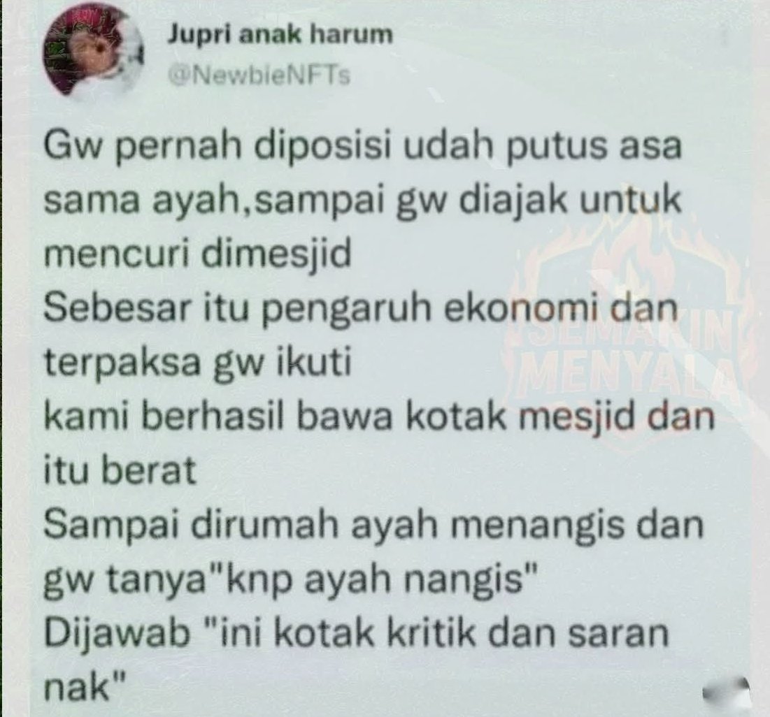 Malah begitu 🥲