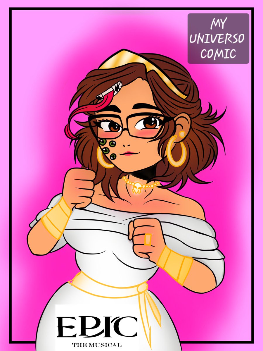 MYUNIVERSOCOMIC's tweet photo. Feliz 14 de febrero hoy les traigo un pequeño regalo con mucho respeto para @isahotskii de su avatar con temática de personajes del musical de Epic de los cuales ella tiene covers  de verdad se siente el sentimiento al escucharla interpretar a calypso, penelope,circe y athena https://t.co/FxxTYDQRZX