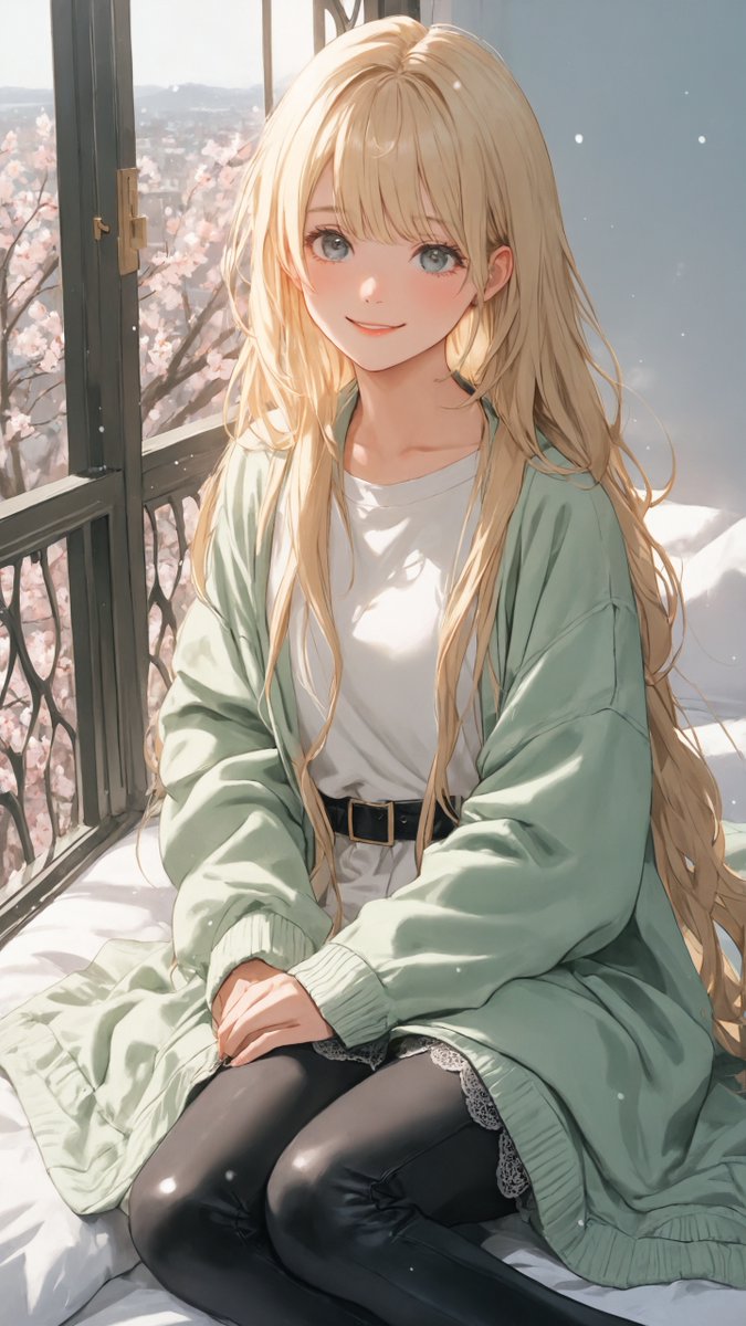 見て見て！桜が少しずつ咲き始めてるよ！ 𝒯𝒽𝑒 𝓅𝒾𝓃𝓀