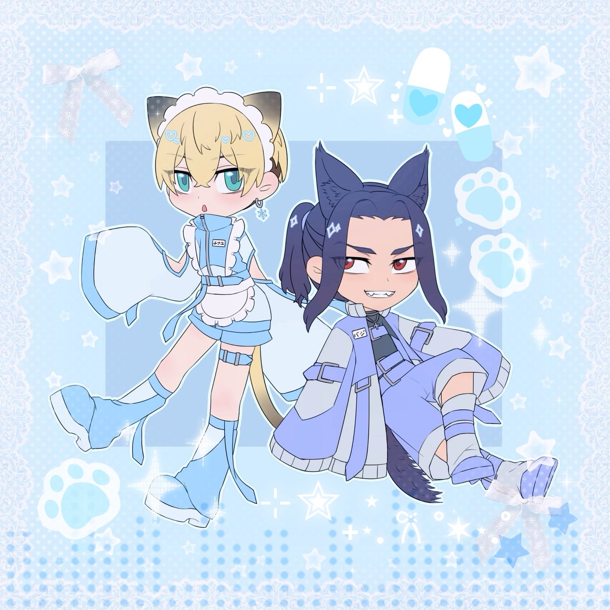 💙🩵水色ばじふゆ💙🩵