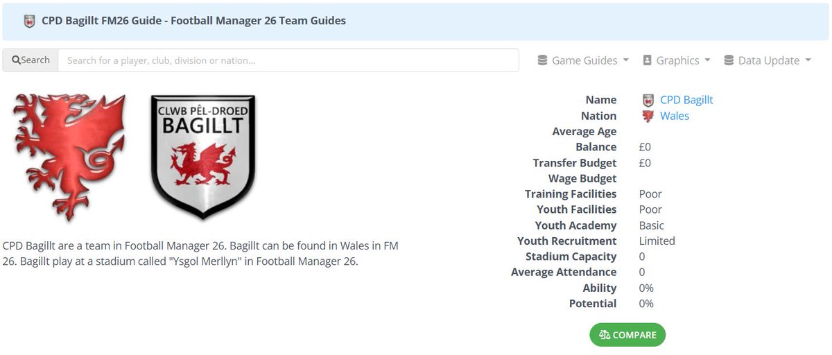 cpdbagillt's tweet photo. anyone want to take us to the champions league? because we're in fm26 https://t.co/LU6n1MnwlF