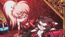 So much foreshadowing/symbolism
#Chaggie representing true love, #Baxter&amp; #Niffty pure young love in all its chaos; #LuciferMorningstar admiring them &amp; playing with his wedding ring, a symbol of letting go, #Alastor is laserfocused &amp; besties #Husker &amp; #Cherribomb miss their boys