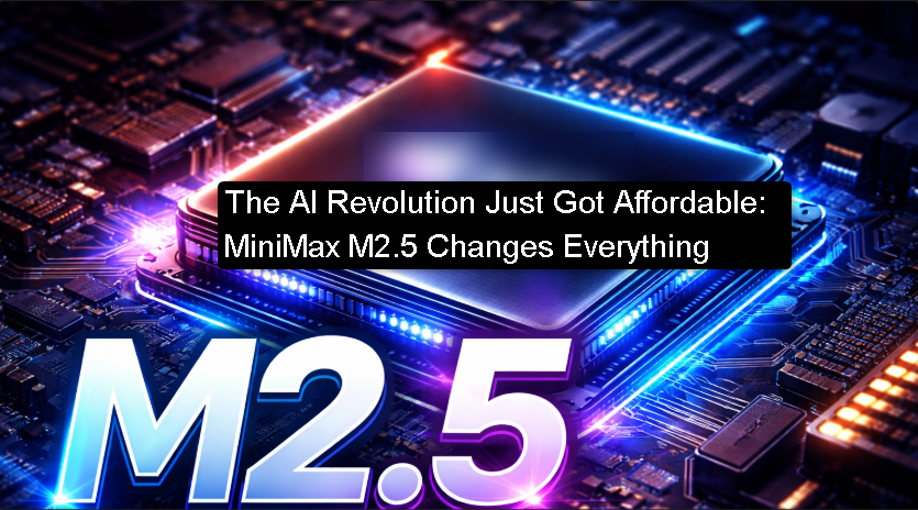The AI Revolution Just Got Affordable: MiniMax M2.5 Changes Everything
softtechhub.us/2026/02/14/the…

#MiniMaxM25 #AIRevolution #AffordableAI #AIModels #GenerativeAI #ArtificialIntelligence #TechNews #AIInnovation #MachineLearning #LLMs #FutureOfAI #AIBreakthrough #TechTrends #AIForB