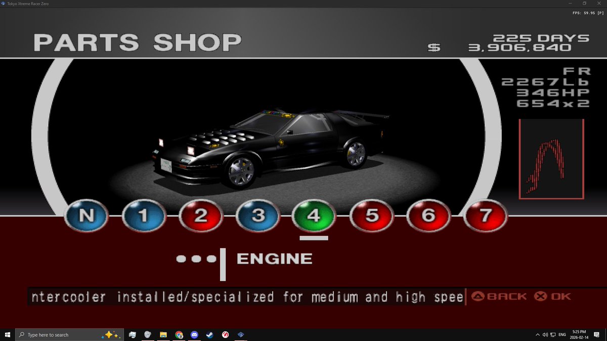 Hec_Gaming's tweet photo. Just beat everyone in stage 1, including Jintei using this underpowered FC. I only have the racing exhaust and weight reduction from the mileage parts. Also, no SS since I'm going for the hardcore retro achievements ^_^ https://t.co/tAy6zc2Rak