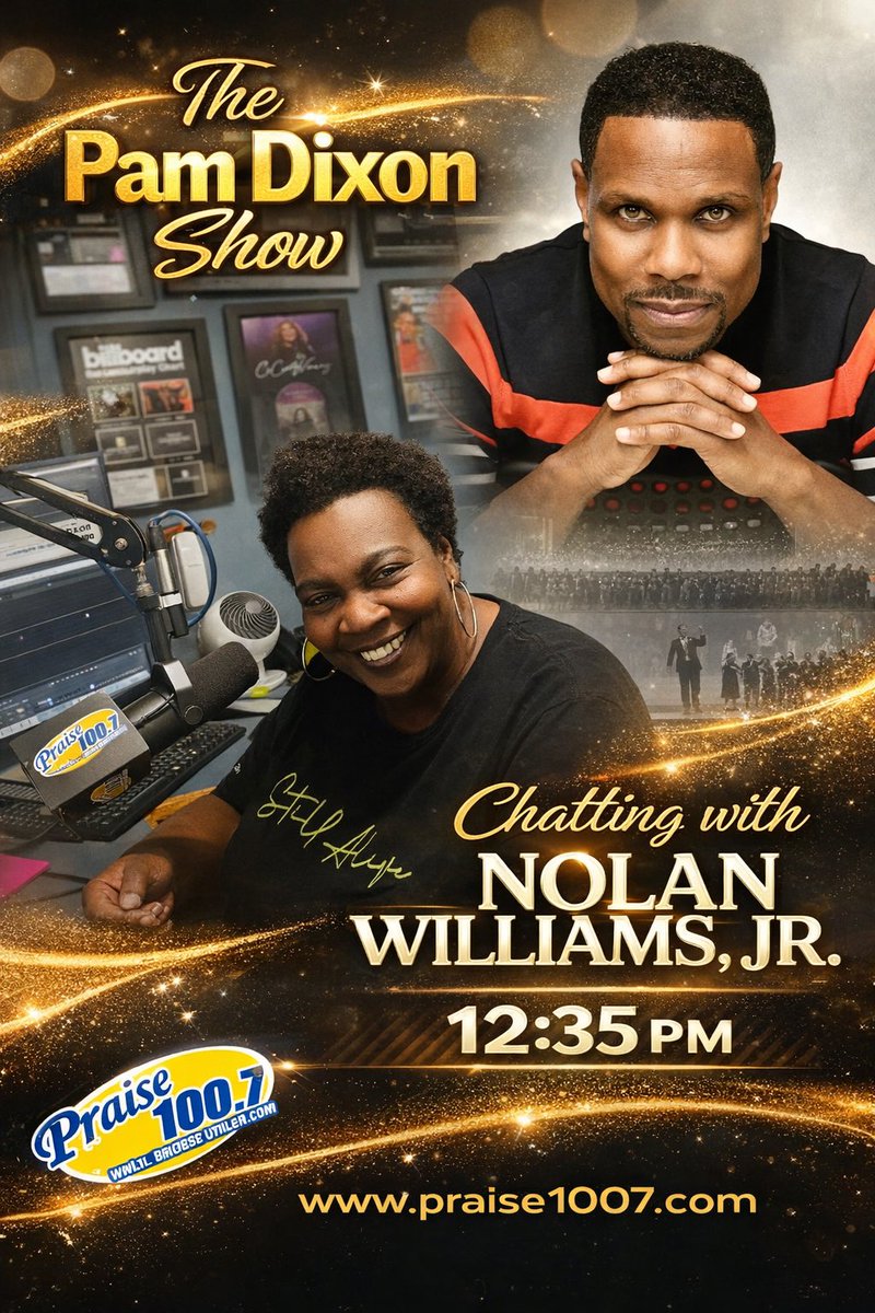 #PamDixonShow #MiddayInspiration Chatting With #NolanWilliamsJr Can You Say “Just Like Selma”