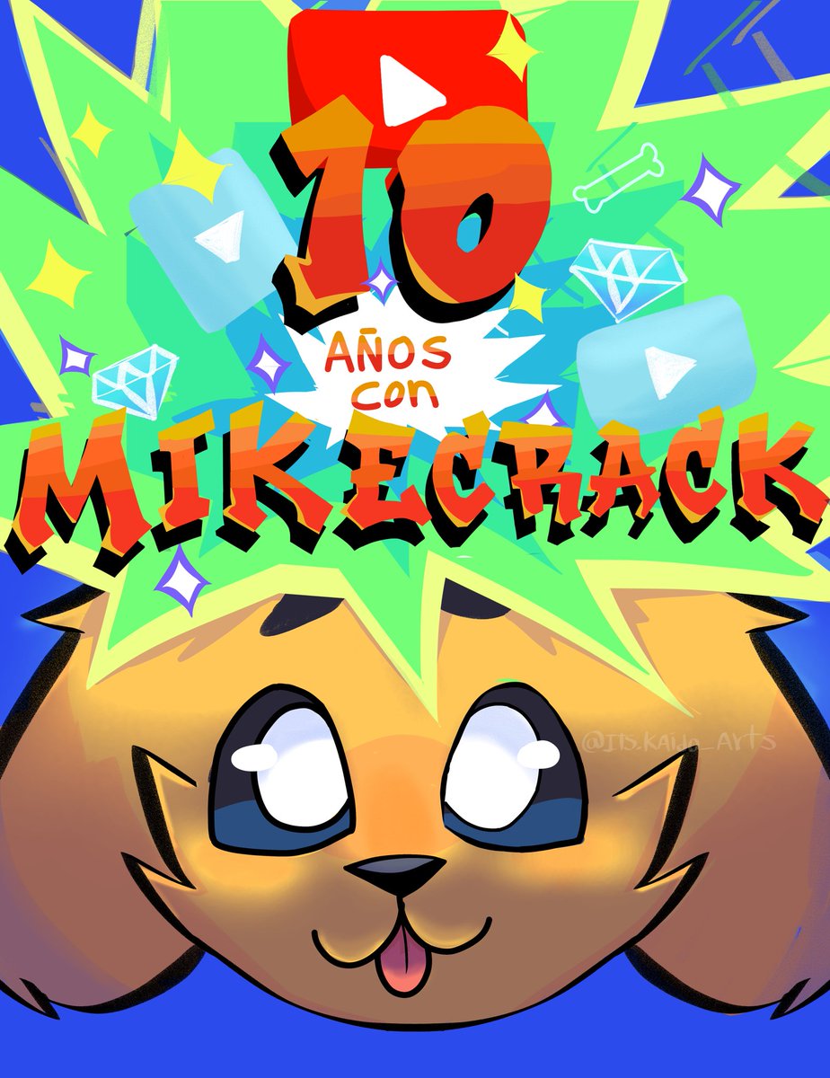 Como que diez años?🥹

#10AñosConMikecrack
<a href="/MikecrackYT/">Mikecrack ໒(ᵔᴥᵔ)७</a>
