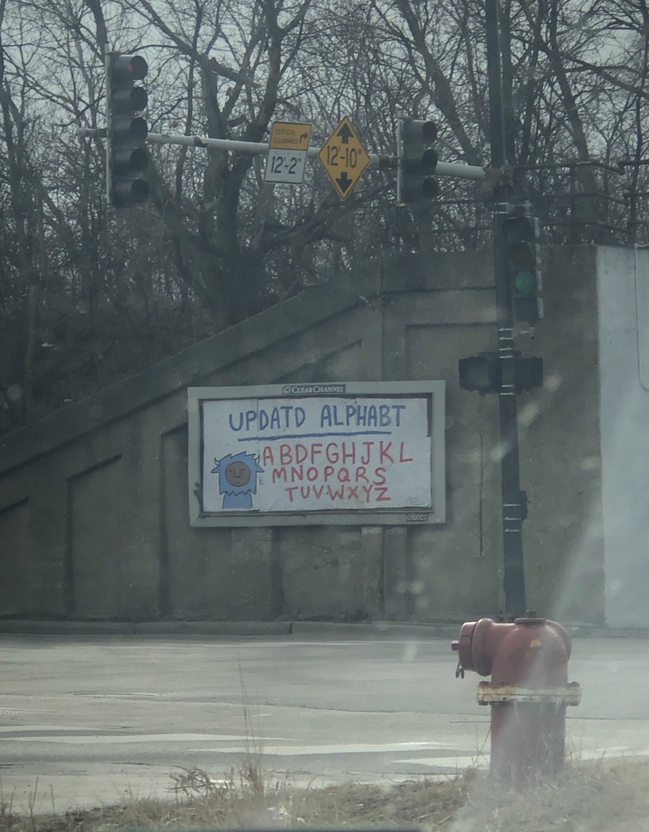 silent_e___'s tweet image. spotted this at Cicero &amp;amp; Wilson